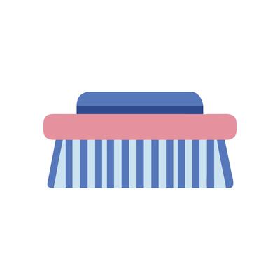 Comfortable Bath Brush Icon for SelfCare