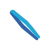 Chic Eyebrow Tweezers Icon for Precision vector