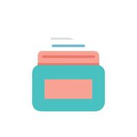 Nourishing Face Cream Icon for Skincare vector