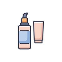 Stylish Face Primer Icon for Makeup Base vector