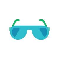 Chic Sunglasses Flat Icon Design vector