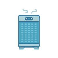 Dynamic Air Purifier Illustration vector