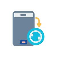 Dynamic Backup Battery Illustration vector