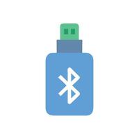 Functional Bluetooth Adapter Design vector