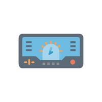 Dynamic Car HUD Display Illustration vector
