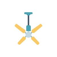 Efficient Ceiling Fan Design vector