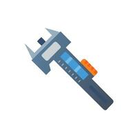 Digital Caliper Graphic for Technical Use vector