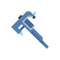 Accurate Digital Caliper Icon Design vector