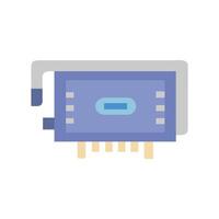 Innovative Display Adapter Concept vector