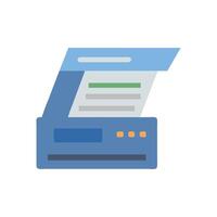 Efficient Document Scanner Graphic vector
