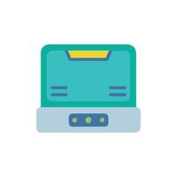 Electronic Scale Icon for Accurate Measurement vector