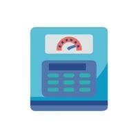 Precise Electronic Scale Design vector