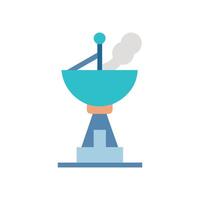 Ground Station Icon for Communication vector