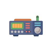 Dynamic Ham Radio Illustration vector