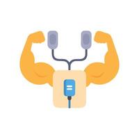 Dynamic Muscle Stimulator Illustration vector