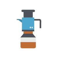 Compact Portable Espresso Maker Design vector