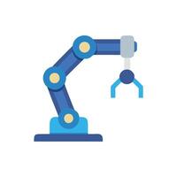 Precise Robotic Arm Design vector
