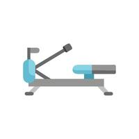 Dynamic Rowing Machine Design vector
