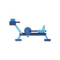 Innovative Rowing Machine Concept vector