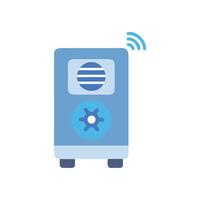 Efficient Smart Cooler Design vector