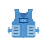 Innovative Smart Cooling Vest Design vector