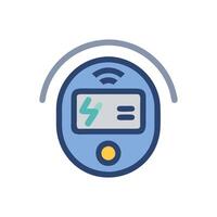 Advanced Smart Energy Meter Design vector