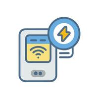 Innovative Smart Energy Meter Concept vector