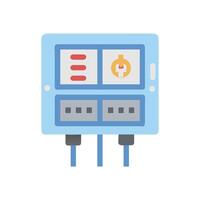 Innovative Smart Fuse Box Concept vector