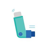 Smart Inhaler Icon for Health Management vector