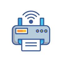 Efficient Smart Label Printer Design vector