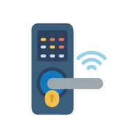 Innovative Smart Lock Concept vector