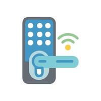 Creative Smart Lock Graphic vector