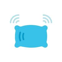 Functional Smart Pillow Design vector