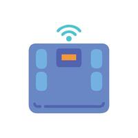 Smart Scale Icon for Health Monitoring vector