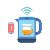 Sophisticated Smart Tea Maker for Perfect Brews vector