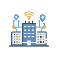 Innovative Smart Urban Planning for Sustainable Development vector