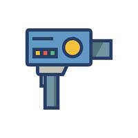 Dynamic Traffic Camera Illustration vector
