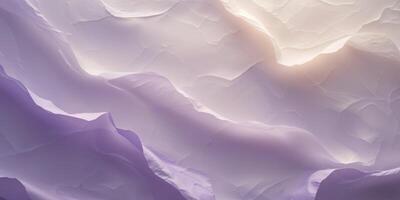 Soft purple and white gradient background with a subtle textured surface. photo