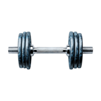 A dumbbell on a transparent background png