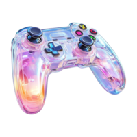 A game controller with glowing lights png