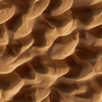 Abstract brown sand texture with flowing patterns and natural highlights photo
