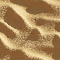 Textured yellow sand dunes with gentle waves and curves photo