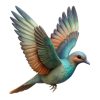 magnificent abstract Bird in Flight Transparent Background high quality png