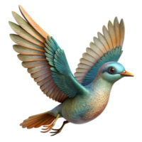 wonderful classic Bird in Flight Transparent Background detailed png