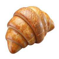 impressive rustic Croissant Buttery Flaky Isolated genuine png