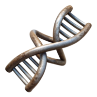 magnificent rustic Dna Double Helix Model Isolated Element high resolution png