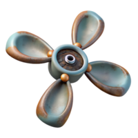 stunning rustic Drone Propellers Spinning Blurred Transparent Background authentic png
