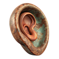 impressive classic Ear Anatomy Diagram Isolated Element original png