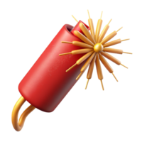wonderful vintage Firecracker Exploding Sparks Flying Cutout high resolution png