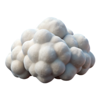 beautiful rustic Fluffy White Clouds Transparent Background high quality png